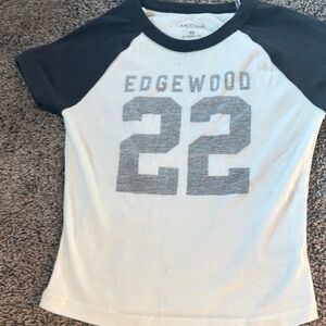 Arizona Jean Company Kids Edgewood 22 Raglan Tee - Black & White